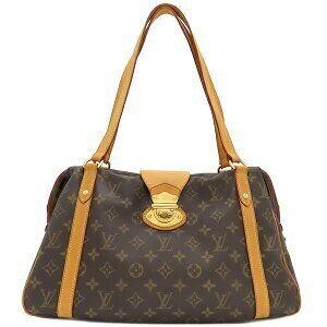 Louis Vuitton Stresa Monogram Canvas Shoulder Bag Brown